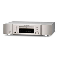 Marantz CD6006 Owner's Manual