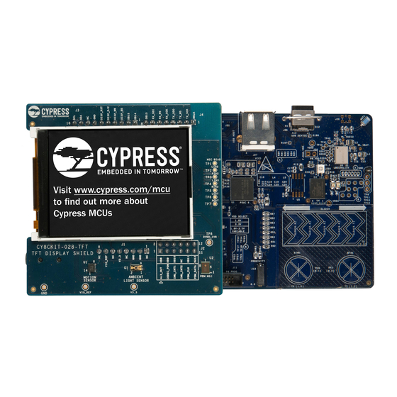Cypress Semiconductor CY8CKIT-062-WiFi-BT Manuals