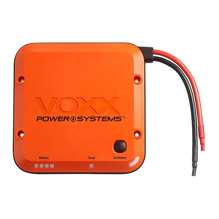 Voxx POWV3.5 Installation Manual