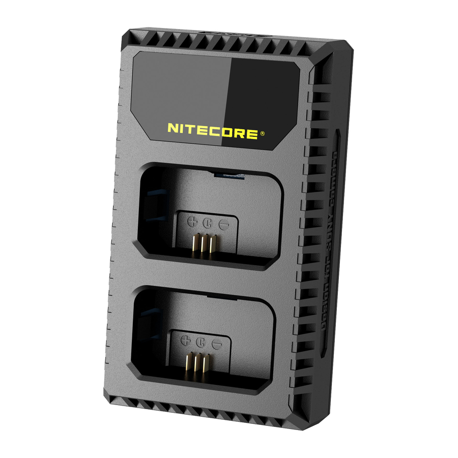 Nitecore USN1 - SONY Battery Charger Manual