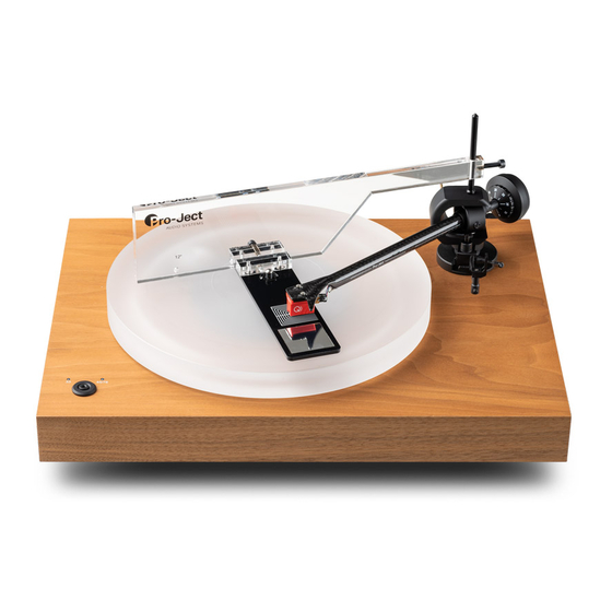 Pro-Ject Audio Systems Align it PRO Instructions For Use Manual