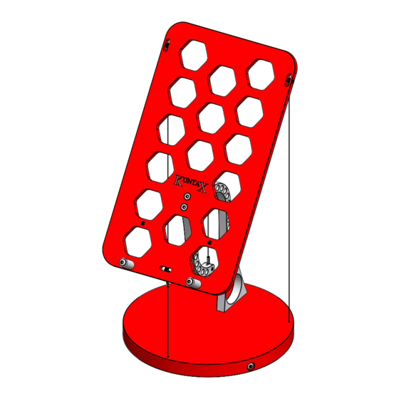 Kontax Tensegrity Phone Table Instructions Manual