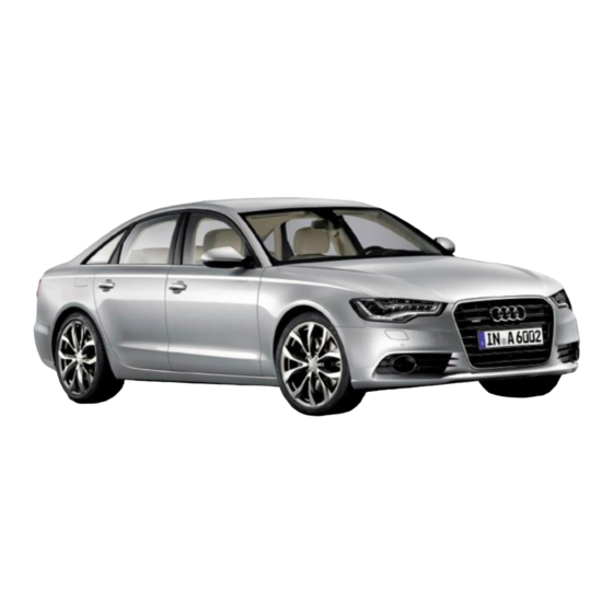 Audi A6 2015 Owner's Manual