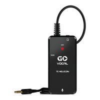 TC-Helicon GO VOCAL Quick Start Manual