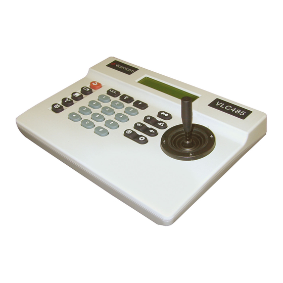 Moog Videolarm VLC485 Product Instructions