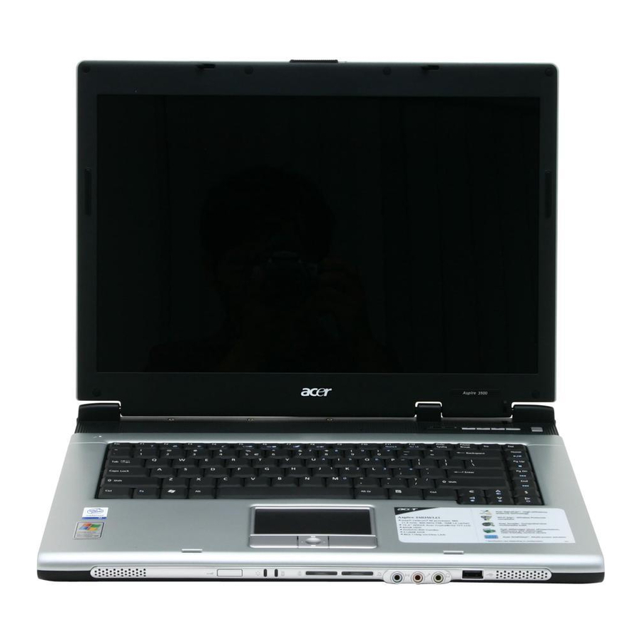Acer 3500 User Manual