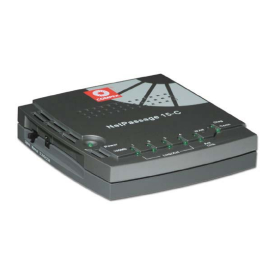 Compex NetPassage 15-C User Manual