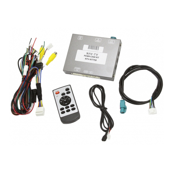Nav TV PCM4-CAM User Manual