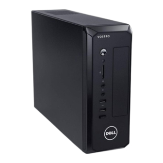 Dell Vostro 270S Setup And Features Information