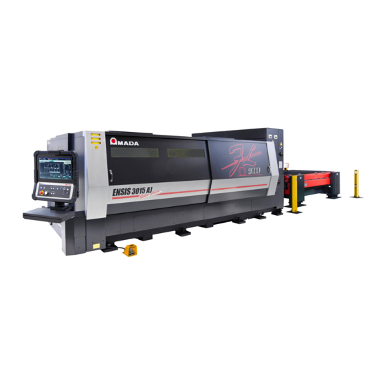 Amada Ensis 3015 AI Safety Manual
