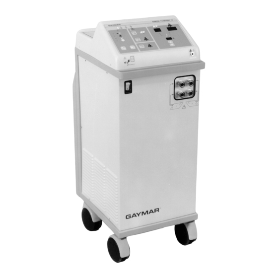 Gaymar Medi-Therm II MTA6012CE Operator's Manual