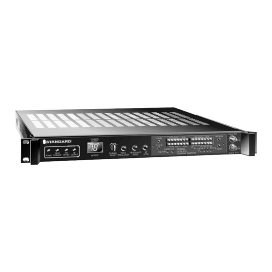 Standard Communications TVM Series Owner's Manual