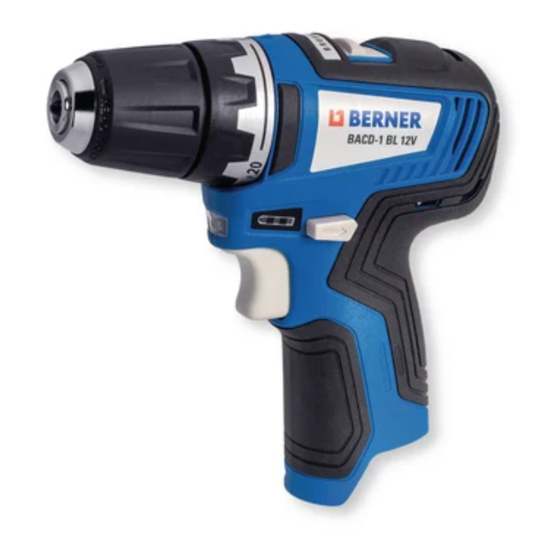 Berner BACD-1 BL 12V Original Instructions Manual