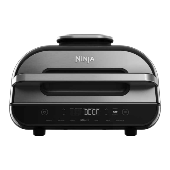 User Manuals: Ninja Foodi FG550 Series XL Indoor Grill