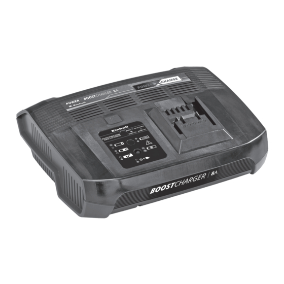 EINHELL Power X-Boostcharger 8A Operating Instructions Manual