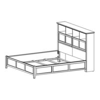 Whittier Wood Furniture 2845GAC/FST/JAV/PEC Assembly Instructions Manual