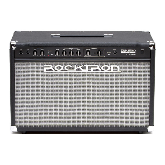 Rocktron Rampage R120DSP User Manual