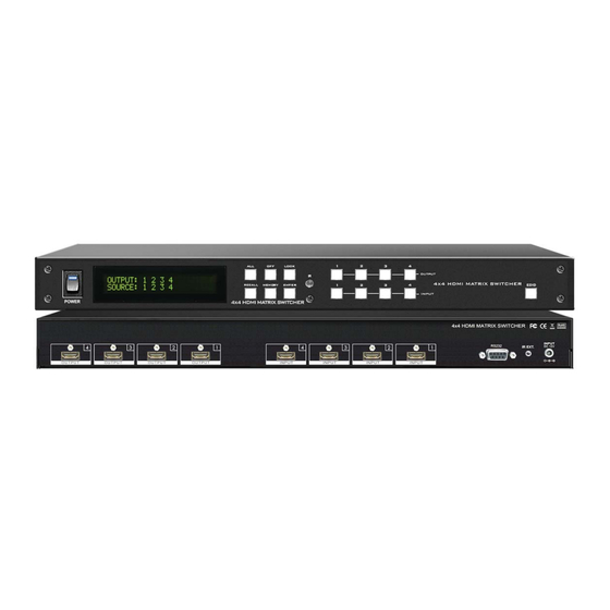 A-Neuvideo HD-44G Instruction Manual