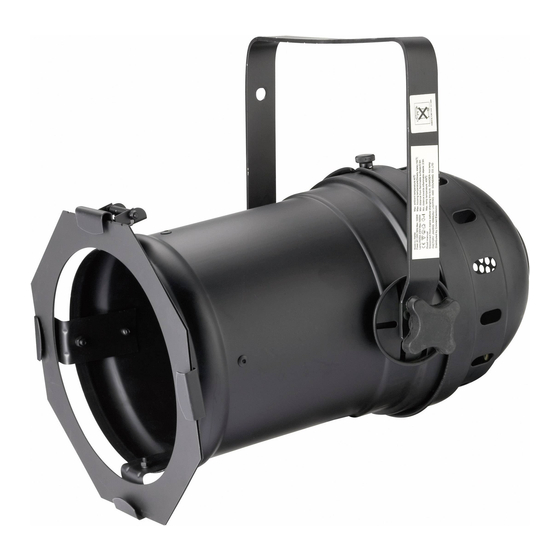 EuroLite PAR-64 Profi Spot User Manual
