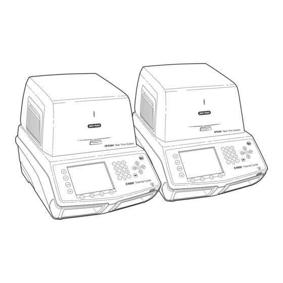 BIO RAD CFX384 Instruction Manual