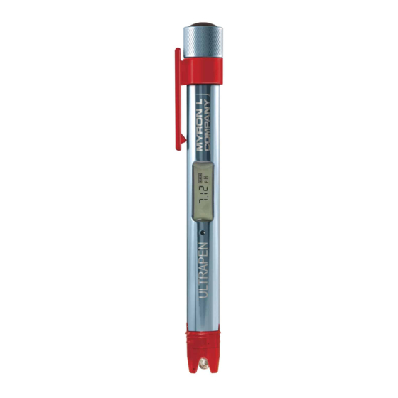 Myron L ULTRAPEN PT2 Quick Start Manual