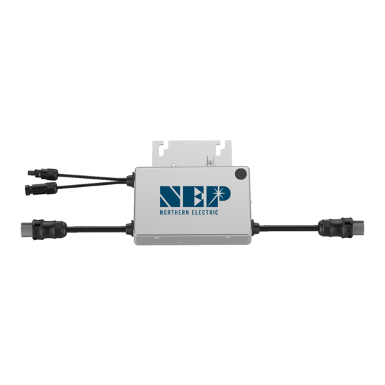 NEP BDM-250-240A Installation And Operation Manual