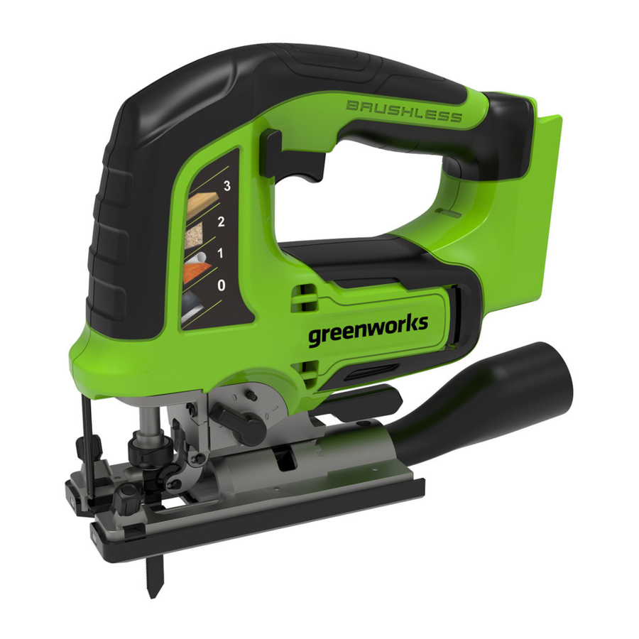 GreenWorks GD24JS Operator's Manual