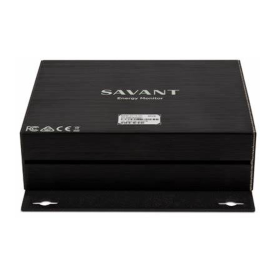 Savant SEM-2015 Quick Reference Manual