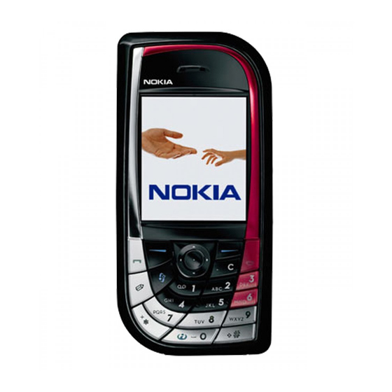 Nokia 7610 User Manual