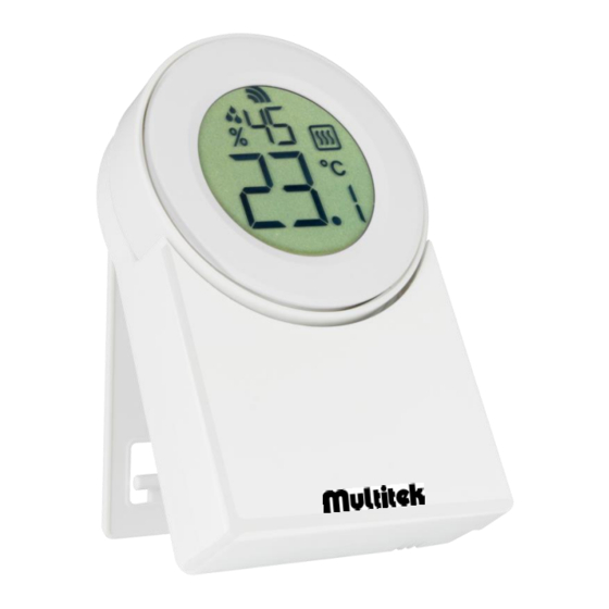 Multitek RF Room Thermostat User Manual