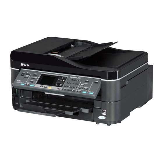 Epson WorkForce 545 User Manual