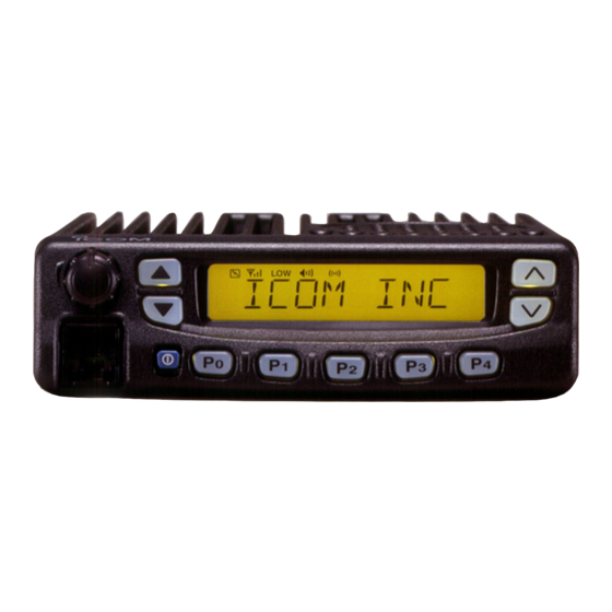 Icom IC-F620 Service Manual