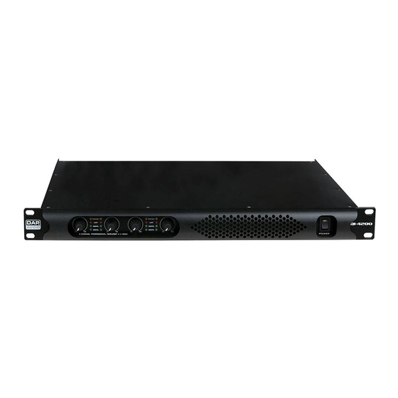 DAPAudio Qi-4400 Manual
