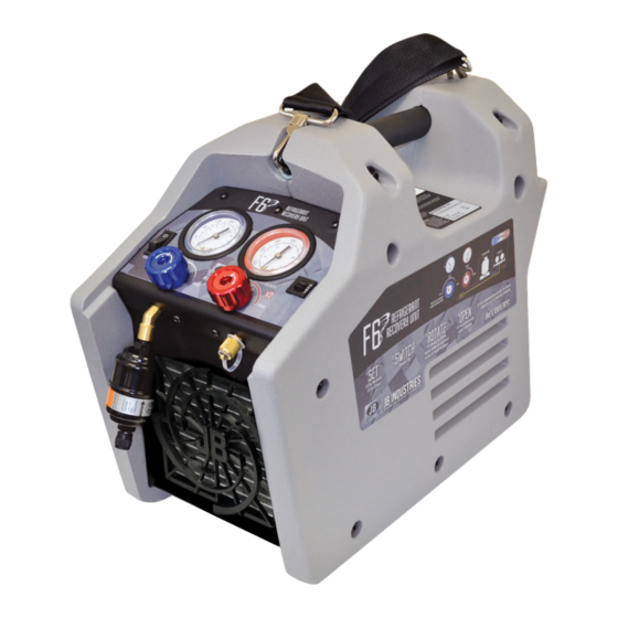 JB INDUSTRIES F6-DP Operating Instructions Manual
