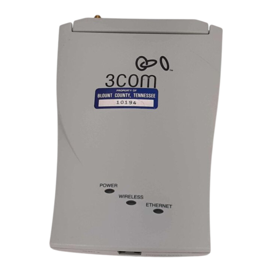 3Com WL-306 Test Instructions