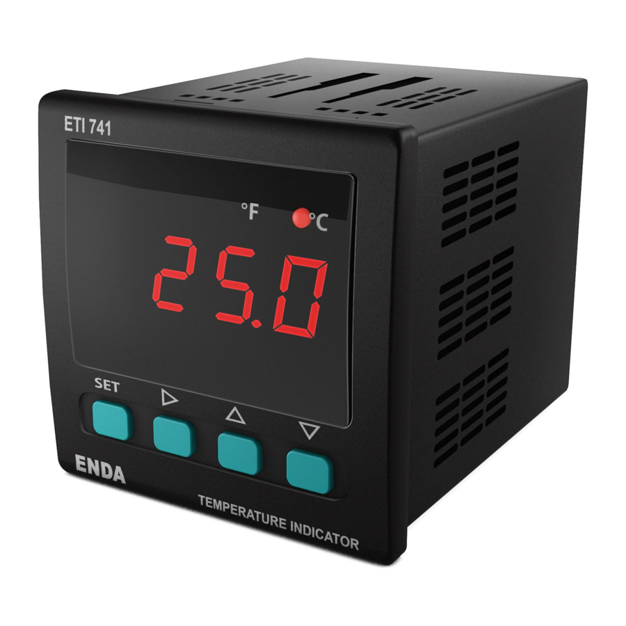 ENDA ETI741 Manual