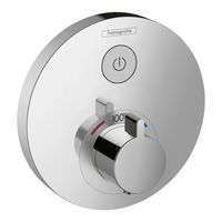 Hans Grohe ShowerSelect 15744 1 Series Installation/User Instructions/Warranty