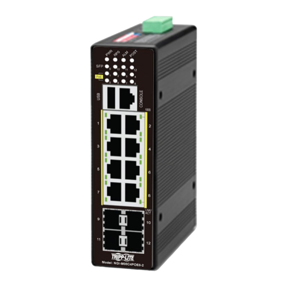 Tripp Lite NGI-M08C4POE8-2 Owner's Manual