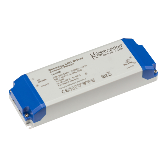 ML Accessories 12DC50D Installation & Maintenance Manual