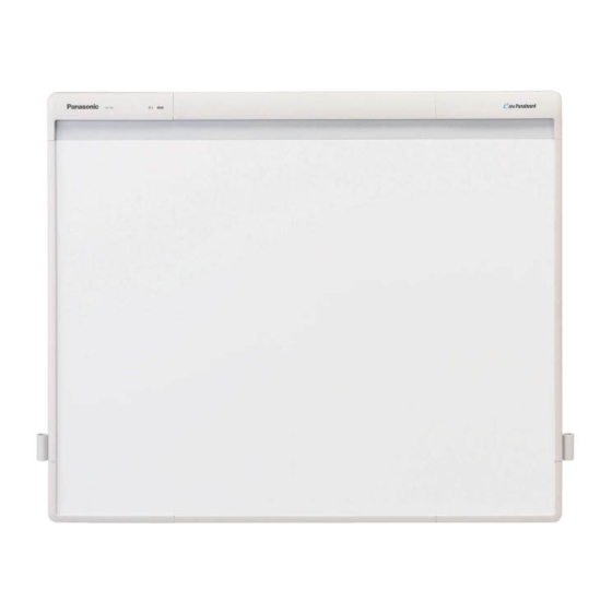 Panasonic UB-T580 Interactive Whiteboard Manuals