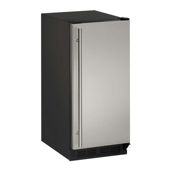 U-Line U-CLR1215S-40B User Manual & Service Manual