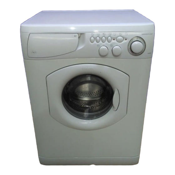 Ariston MARGHERITA 2000 Instructions For Installation And Use Manual