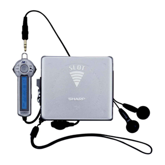 Sharp MD-S321H Operation Manual
