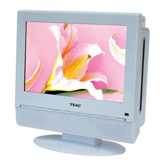 Teac LCDV1001 User Manual