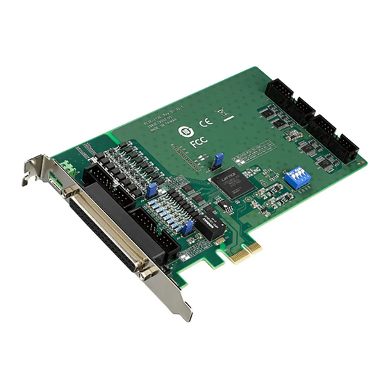 Advantech PCIE-1730H User Manual