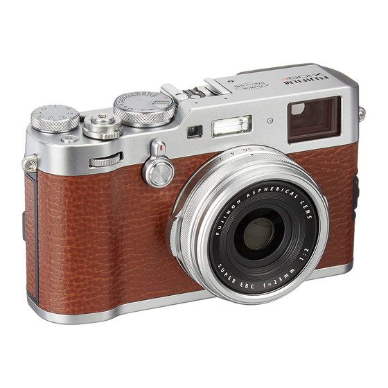 FujiFilm X100F Manual