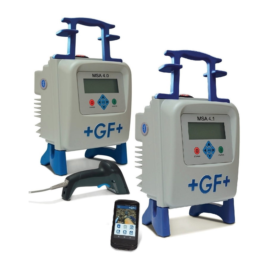 GF MSA 4.0 Instruction Manual