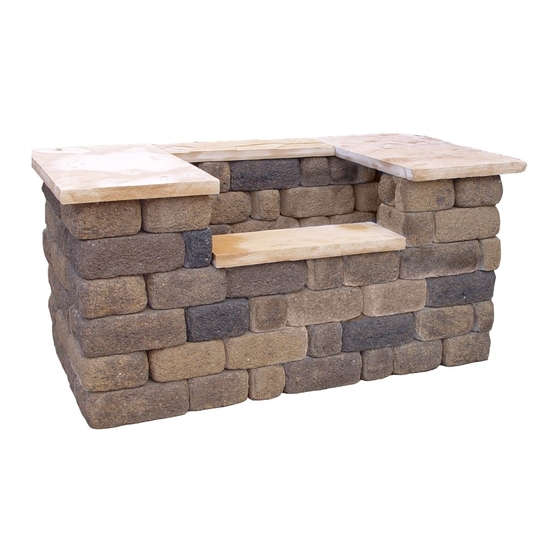 RCP BellaVista Country Manor BBQ Island Quick Start Manual