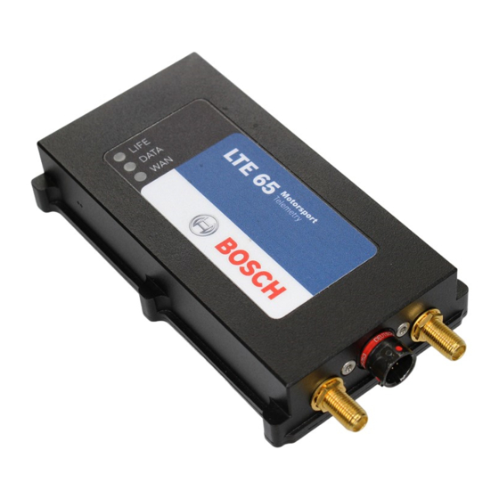 Bosch LTE65-EU Manual