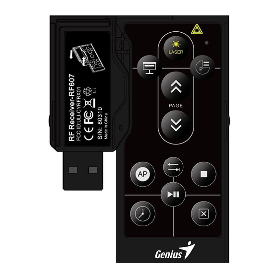 Genius MEDIA POINTER E540 User Manual